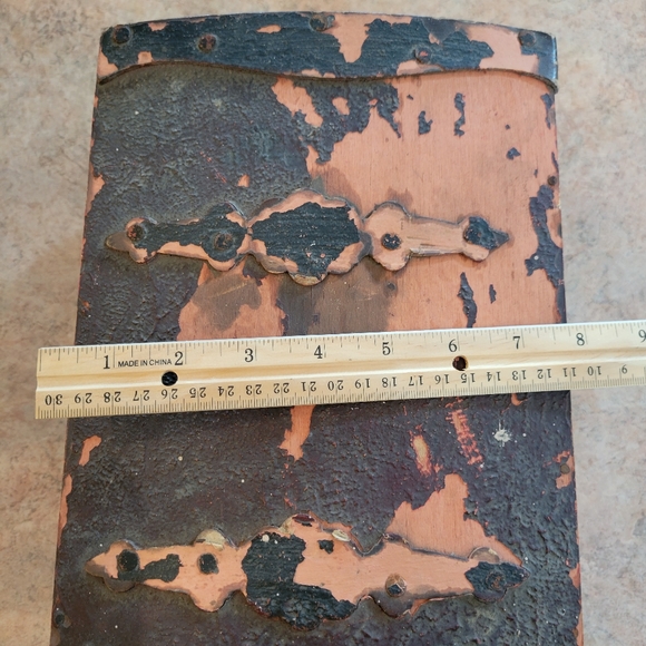 Vintage ~ Antique ~ Handmade Trunk ~ Early 20th Century ~ Rustic ~ Farmh… - Picture 11 of 14